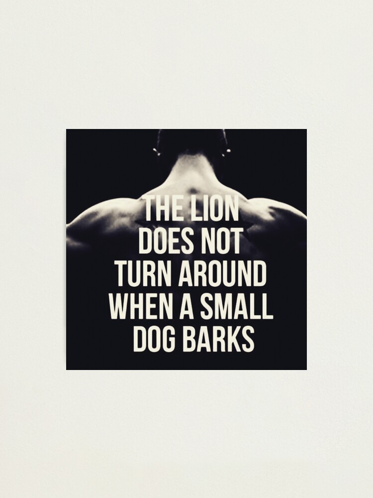 Alternate view of Bodybuilding Fitness Workout Inspirational Quote Photographic Print