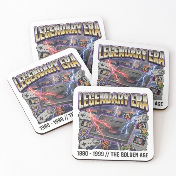 Item preview, Vintage 90s Gaming Console Bootleg Rap Tee Design – "LEGENDARY ERA" designed and sold by YourWearPulse.