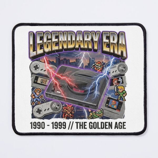 Item preview, Vintage 90s Gaming Console Bootleg Rap Tee Design – "LEGENDARY ERA" designed and sold by YourWearPulse.