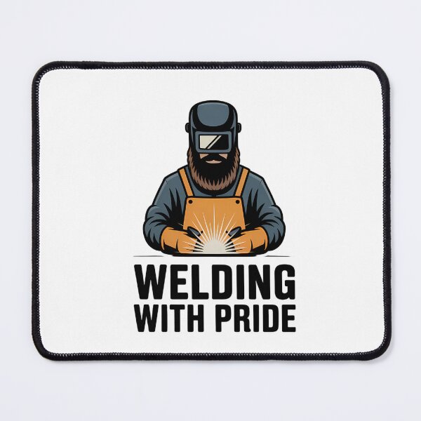 Item preview, Welding with Pride Beard Art designed and sold by NiftyWrx.