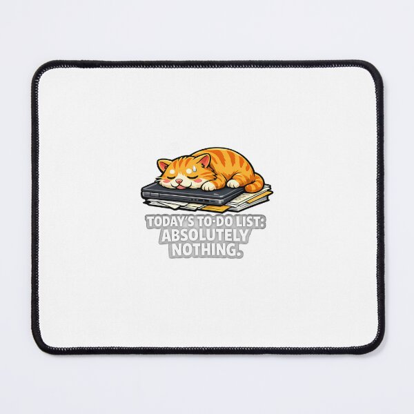 Item preview, Funny Sleeping Cat Doing Nothing Sticker designed and sold by MIROUZ2000.