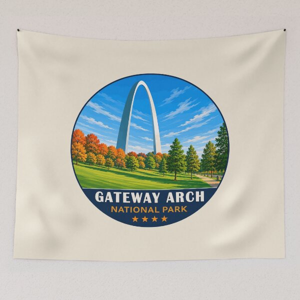 Item preview, Gateway Arch National Park designed and sold by Gideon Emmerich.