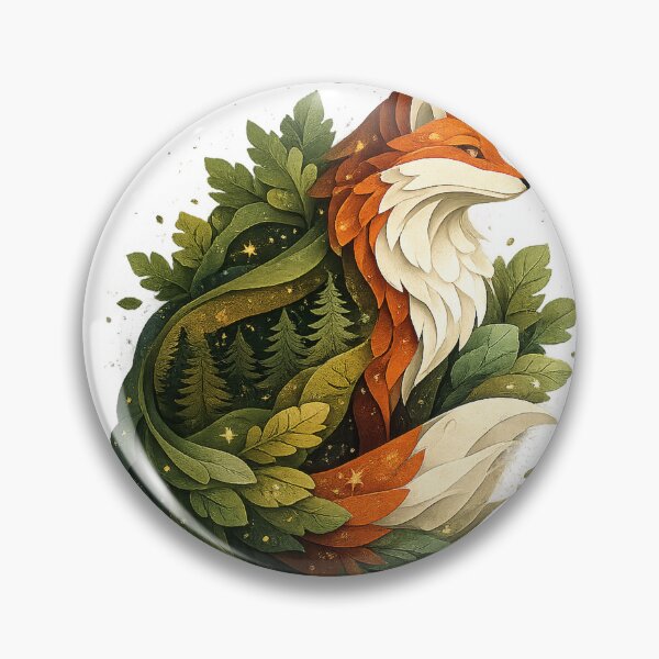 Item preview, Forest Fox | Layered Paper Cut Nature Art designed and sold by rigelcreation.