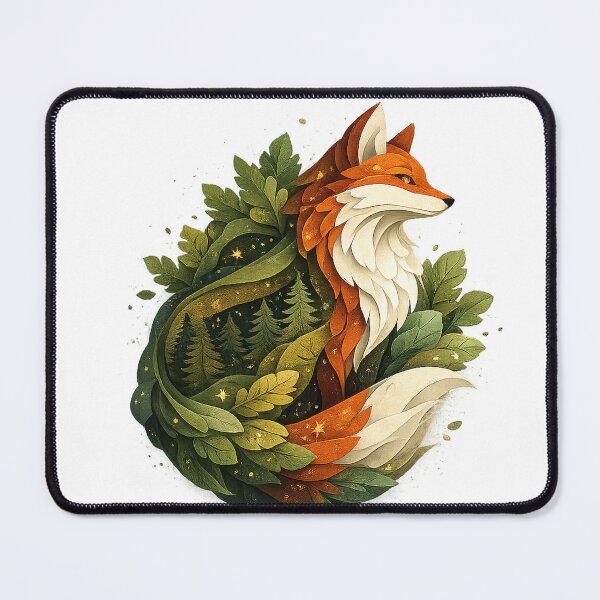 Item preview, Forest Fox | Layered Paper Cut Nature Art designed and sold by rigelcreation.