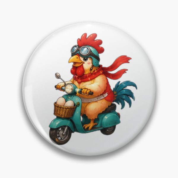 Item preview, Cool Rooster Riding Scooter designed and sold by DailyDoodlesBySumbul.