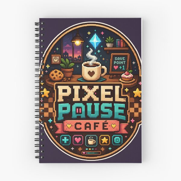 Item preview, Pixel Pause Café designed and sold by Tharaazu.