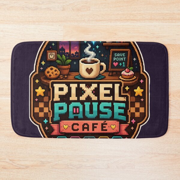 Item preview, Pixel Pause Café designed and sold by Tharaazu.