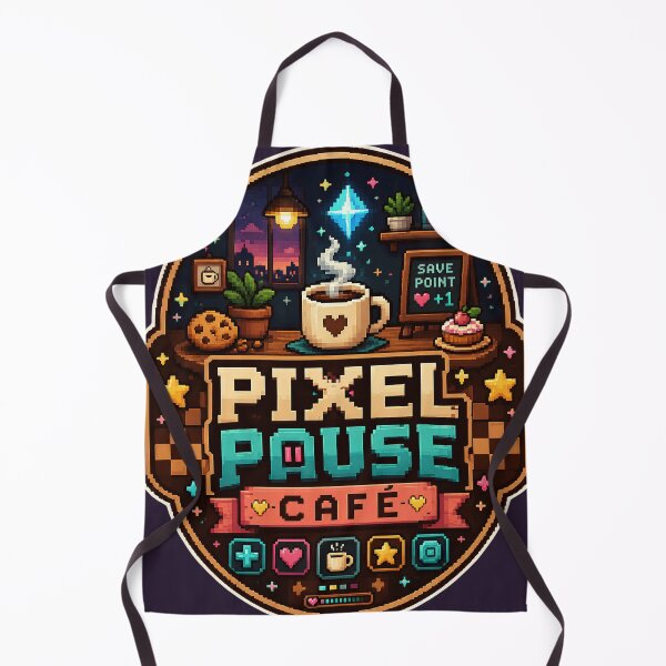 Item preview, Pixel Pause Café designed and sold by Tharaazu.