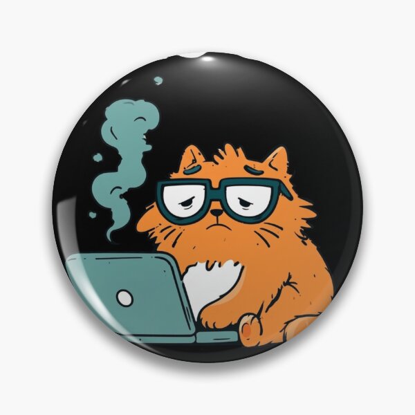 Item preview, Sarcastic I Was Sane A Few Merges Ago Programmer Cat Shirt designed and sold by VectorForge.