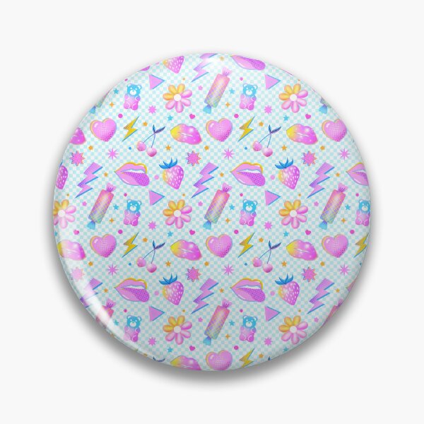 Item preview, Pastel Candy Pop Y2K Aesthetic Pattern designed and sold by lydiadesign.