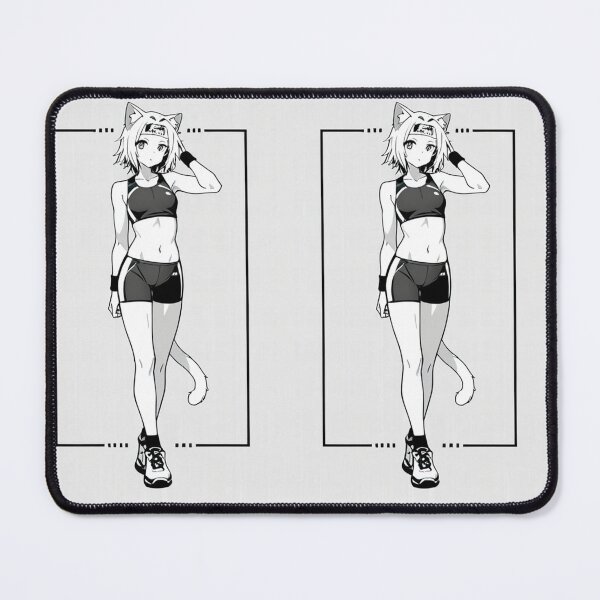 Item preview, Art - Anthropomorphic Cat, Dynamic Sports Figure designed and sold by AnimeShin.