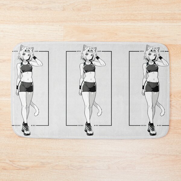 Item preview, Art - Anthropomorphic Cat, Dynamic Sports Figure designed and sold by AnimeShin.