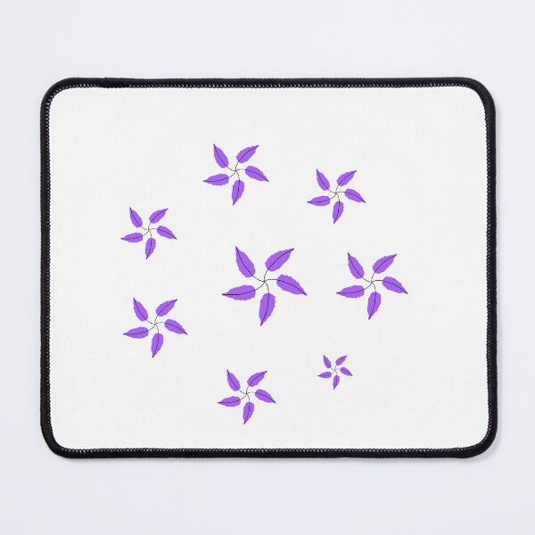 Item preview, seamless pattern with abstract purple leaves, hand-drawn graphic art  designed and sold by MagicMaker1984.