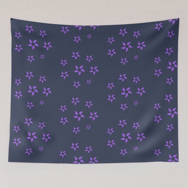 Item preview, seamless pattern with abstract purple leaves, hand-drawn graphic art  designed and sold by MagicMaker1984.