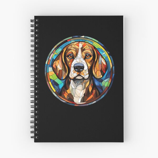Item preview, Beagle Stained Glass Leadlight Artistic Design Mom Dad designed and sold by rafaeltto.