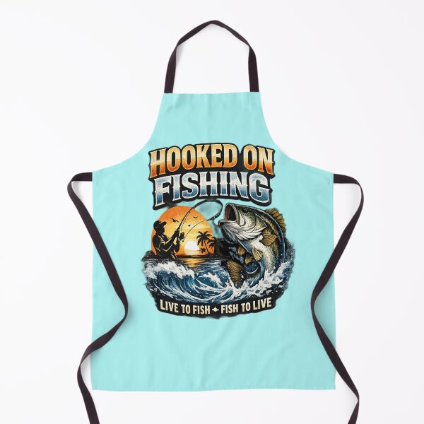 Item preview, Hooked On Fishing Vintage Bass T-Shirt designed and sold by weeomano.