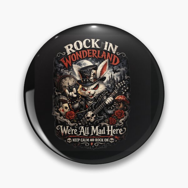 Item preview, ROCK IN WONDERLAND designed and sold by warangdesign.