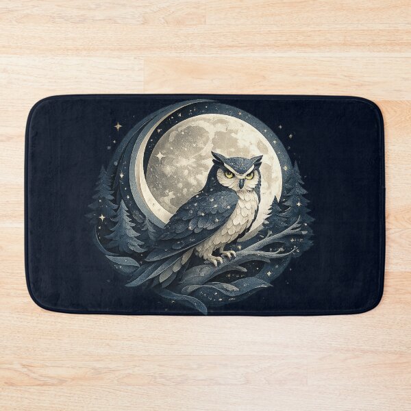 Item preview, Night Owl | Moonlit Paper Cut Art designed and sold by rigelcreation.