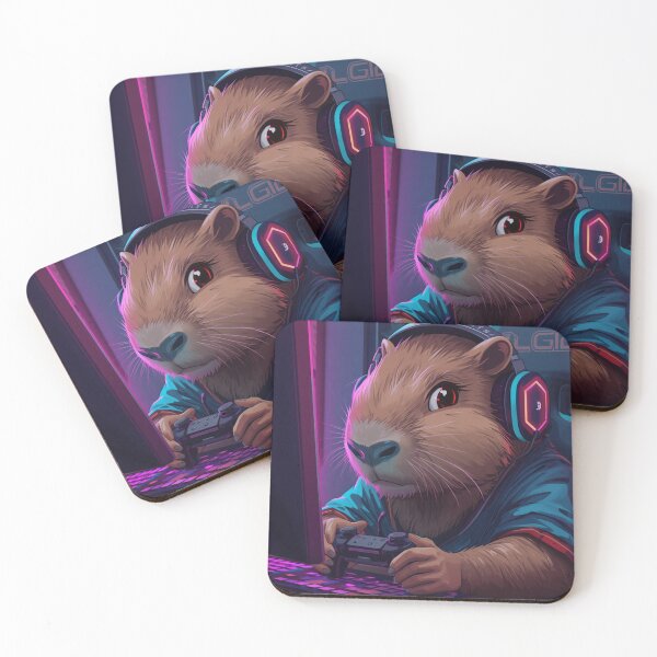 Item preview, Gaming Capybara designed and sold by Delux17.