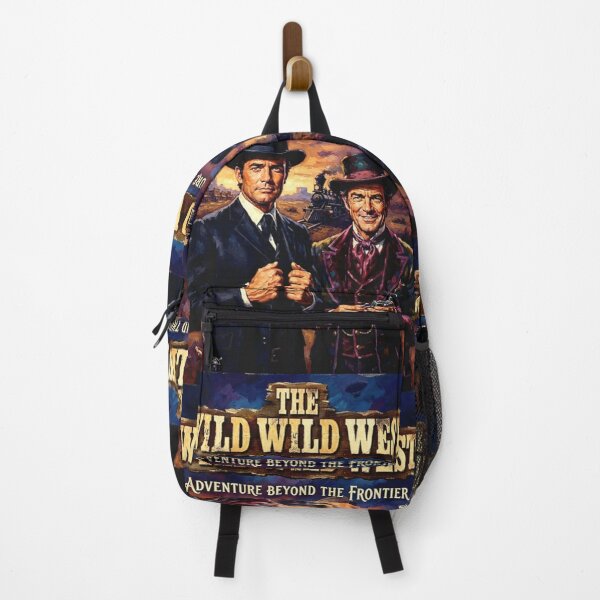 Item preview, The Wild Wild West Retro Steampunk Sci-Fi Western Secret Service Tribute Art TV Show Poster designed and sold by Art's Diner.