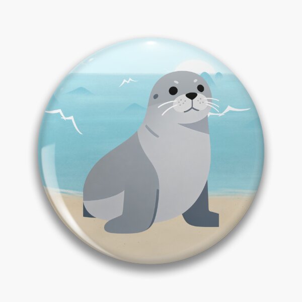 Item preview, Neil the Seal – Viral Tasmanian Elephant Seal Meme | Funny Animal Lover Sticker & T-Shirt designed and sold by Ayoubtl2006.