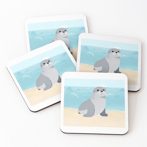 Item preview, Neil the Seal – Viral Tasmanian Elephant Seal Meme | Funny Animal Lover Sticker & T-Shirt designed and sold by Ayoubtl2006.