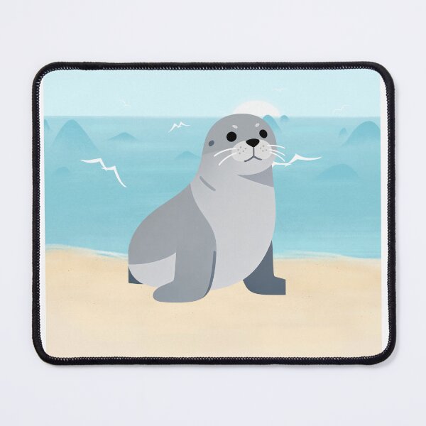 Item preview, Neil the Seal – Viral Tasmanian Elephant Seal Meme | Funny Animal Lover Sticker & T-Shirt designed and sold by Ayoubtl2006.