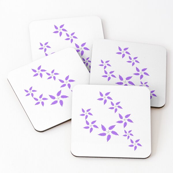 Item preview, Seamless pattern with purple leaves, hand-drawn graphic art designed and sold by MagicMaker1984.