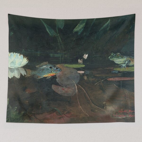 Item preview, Mink Pond by Winslow Homer designed and sold by tomorrowsart.