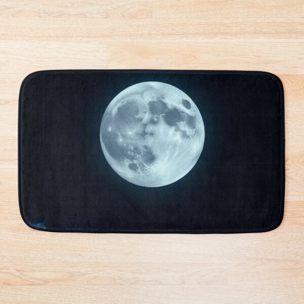 Item preview, Luminous full moon in the oceanic abyss with fluorescent beings designed and sold by RAISC.