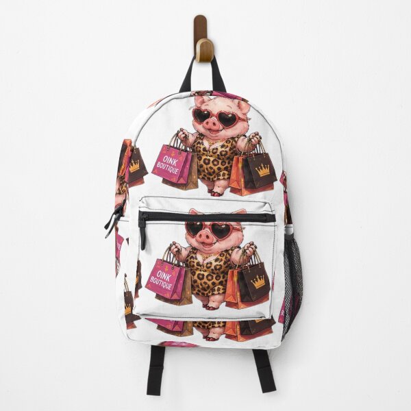 Item preview, Fashion Pig Shopping Queen designed and sold by DailyDoodlesBySumbul.