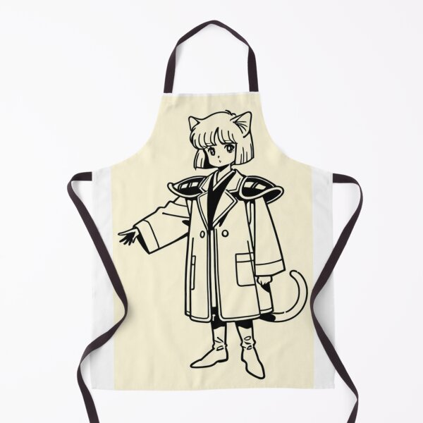 Item preview, Art - Anthropomorphic Feline Character, 1980s Japanese Manga Style designed and sold by AnimeShin.