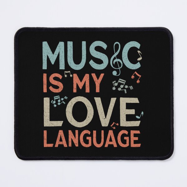 Item preview, Music Is My Love Language Quote and Notes designed and sold by Primroaddesigns.