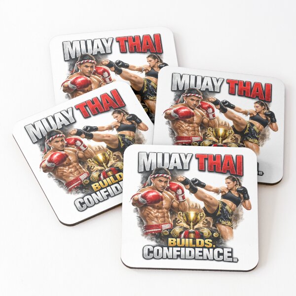 Item preview, Muay Thai Builds Confidence designed and sold by Ponsak.