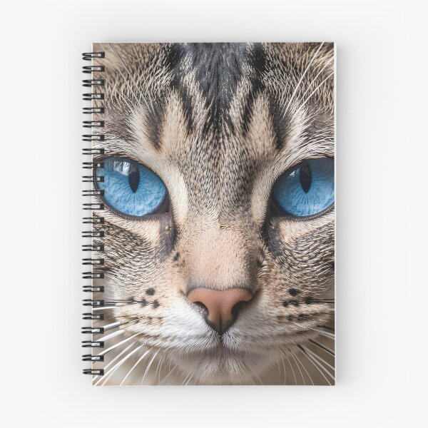Item preview, Blue cat eyes,focused expression designed and sold by Marcu Ioachim.