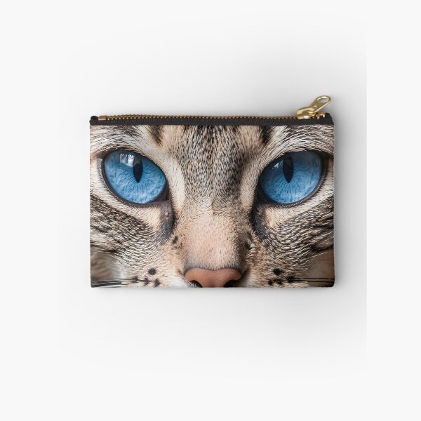 Item preview, Blue cat eyes,focused expression designed and sold by Marcu Ioachim.