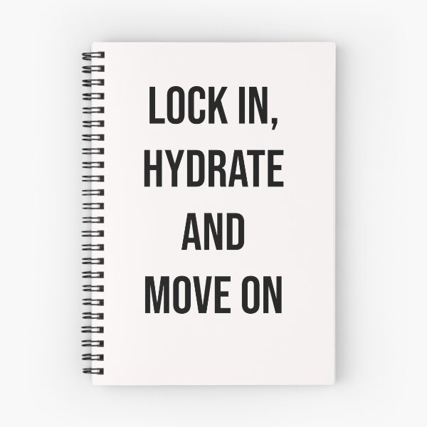 Item preview, Lock in hydrate and move on  designed and sold by Creations by lyne.
