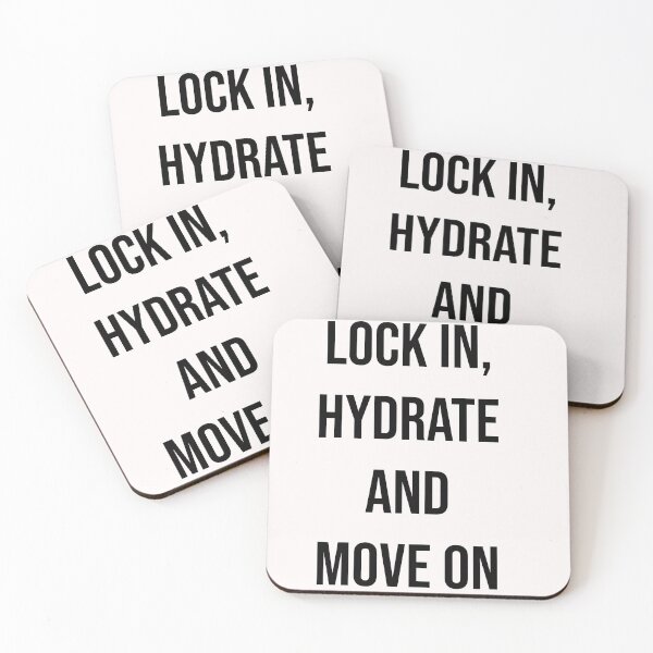 Item preview, Lock in hydrate and move on  designed and sold by Creations by lyne.