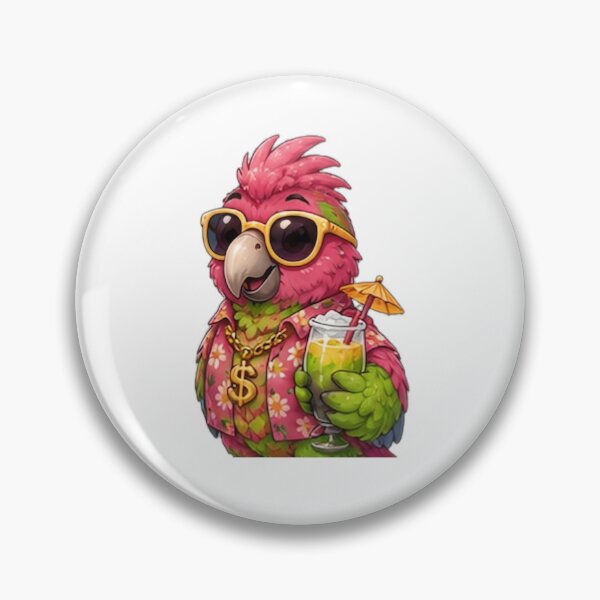 Item preview, Cool Parrot Tropical Vibes designed and sold by DailyDoodlesBySumbul.