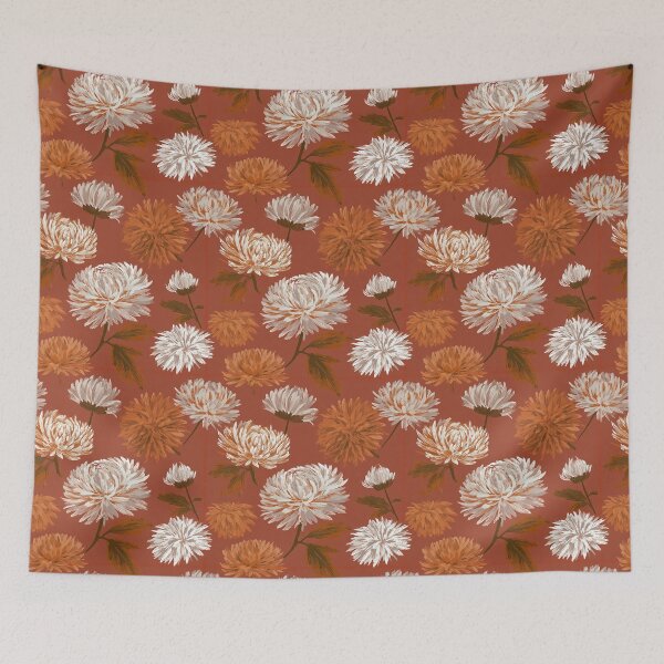 Item preview, Exotic Chrysanthemum Flower  - Flower Bouquet Pattern  - Birthday Gifts For Mom designed and sold by RoyalStarsPatts.
