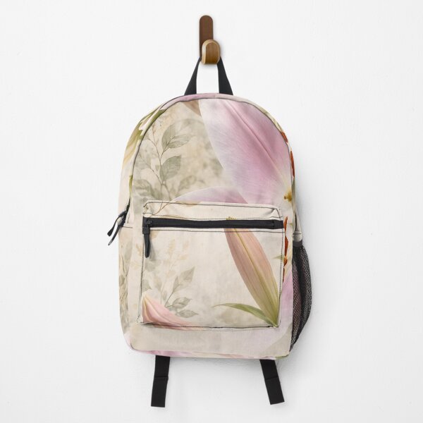 Item preview, Pink Lily Botanical Flow designed and sold by ViolafleurViolett.