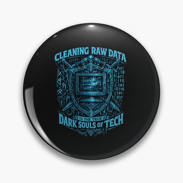Item preview, Cleaning Raw Data Dark Fantasy Tech Humor designed and sold by yanejoy.