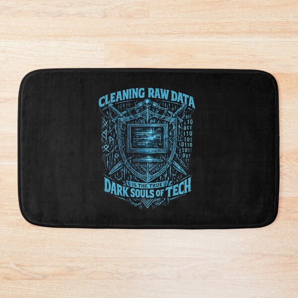 Item preview, Cleaning Raw Data Dark Fantasy Tech Humor designed and sold by yanejoy.