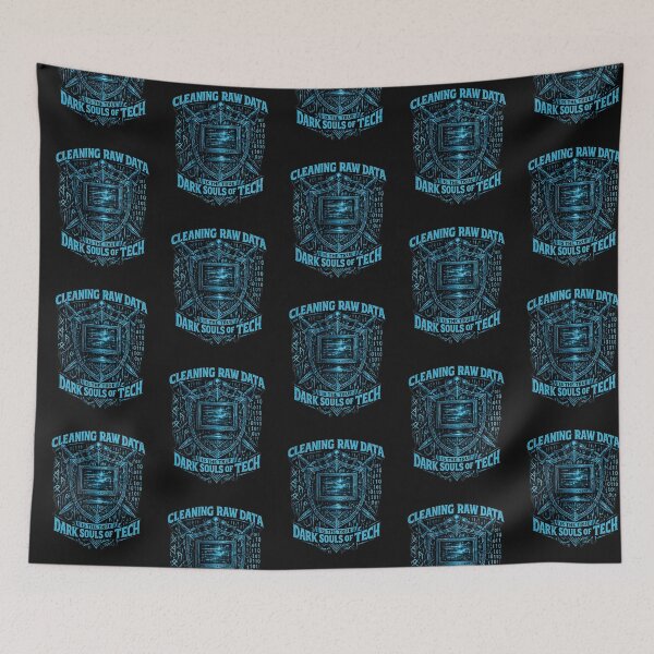 Item preview, Cleaning Raw Data Dark Fantasy Tech Humor designed and sold by yanejoy.