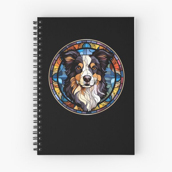 Item preview, Border Collie Dog Stained Glass Leadlight Artistic Design Mom Dad designed and sold by rafaeltto.