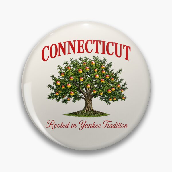 Item preview, Connecticut Apple Tree – Rooted in Yankee Tradition designed and sold by The-Drip-Studio.
