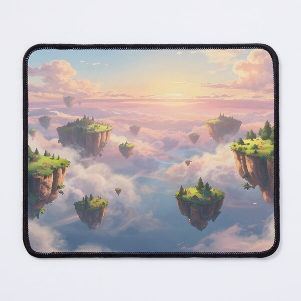 Item preview, Cloud Archipelago 2 – Serene Floating Islands Fantasy Art designed and sold by LittleBigGifts.