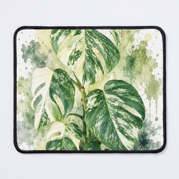 Item preview, Watercolor Monstera Variegated  designed and sold by Mikena1996.