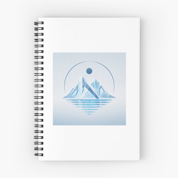 Item preview, Silent Glacier Reflection designed and sold by Norvian.