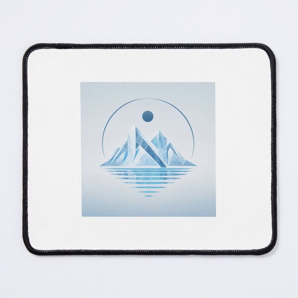 Item preview, Silent Glacier Reflection designed and sold by Norvian.